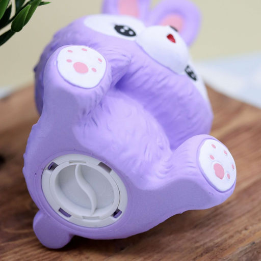 Копилка Surprised bunny, purple (20 см), пластик