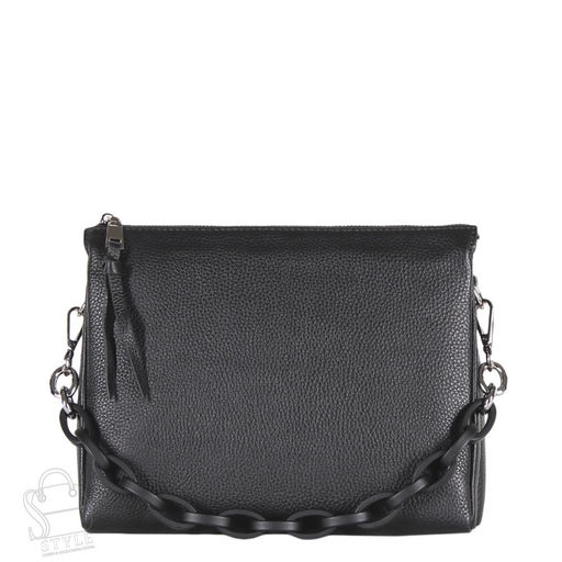 Сумка женская кожаная 8511VG black Vitelli Grassi