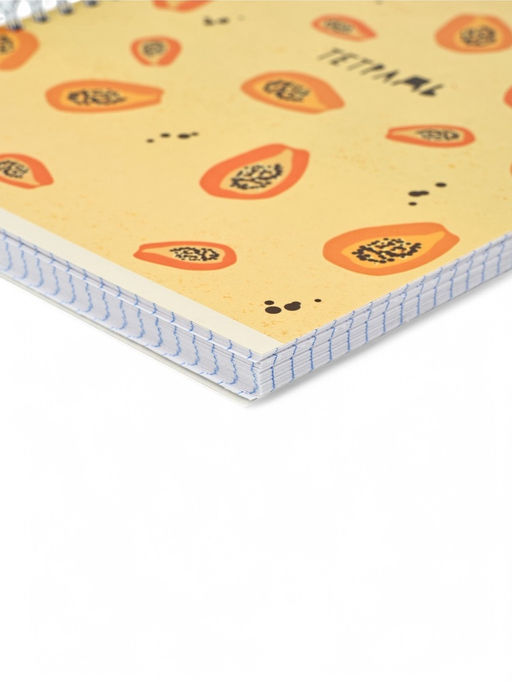 Цена за 2 шт. Тетрадь в клетку, 96 л., А5, на спирали, блок №1 Фрукты - Artfox study фото 2