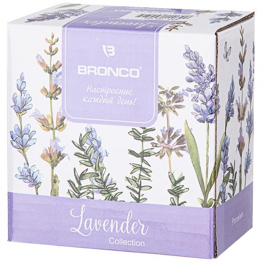 НАБОР РОЗЕТОК BRONCO ЛАВАНДА 2 ШТ. 9,5*4 СМ