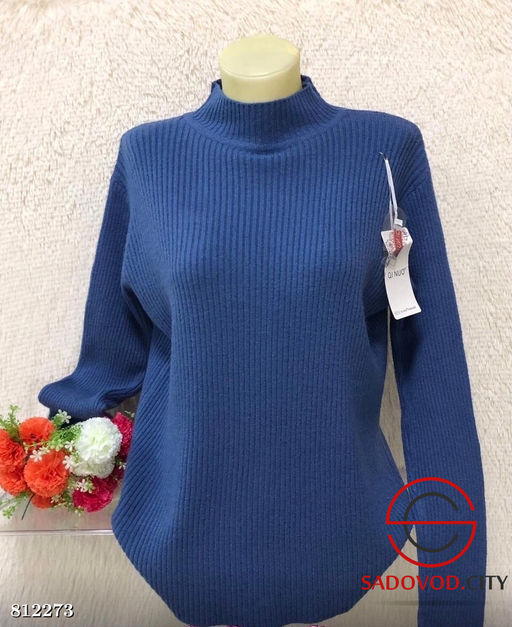 Водолазка женская однотонная