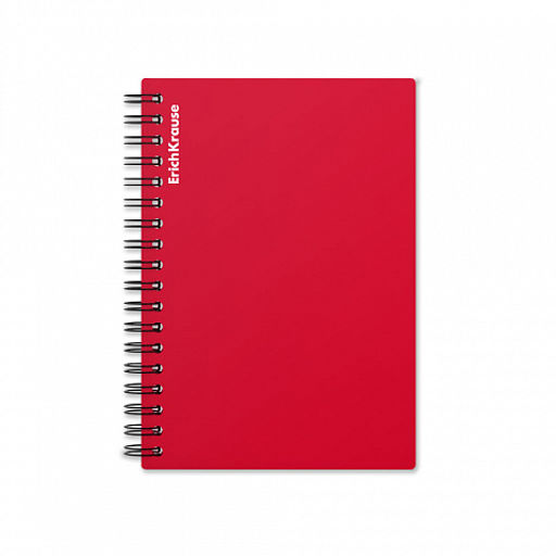 Цена за 60 шт. Тетрадь общая с пластиковой обложкой на спирали ErichKrause Classic, ассорти, А5, 60 листов, клетка  фото 13