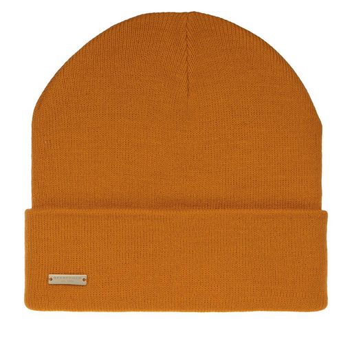 Шапка SEEBERGER арт. 18308-0 TURN-UP BEANIE (желтый)