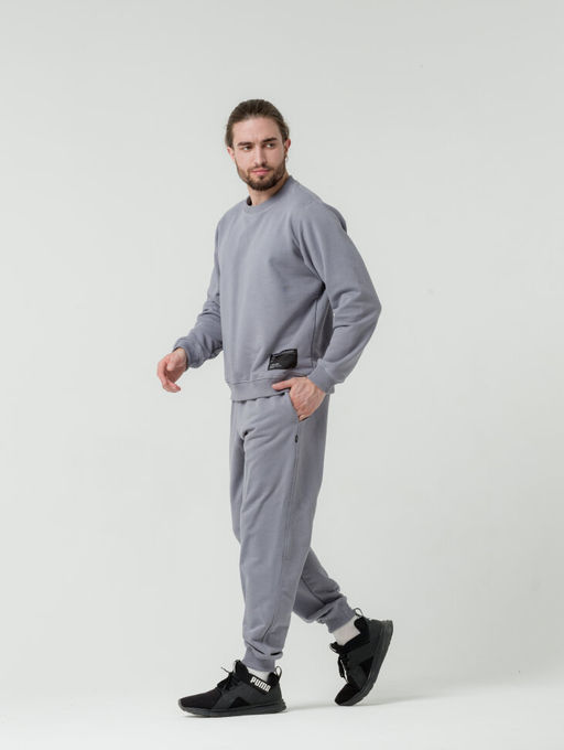 Футер 3х нитка ПРЕМИУМ петля Костюм мужской со свитшотом - Knitka wear фото 6