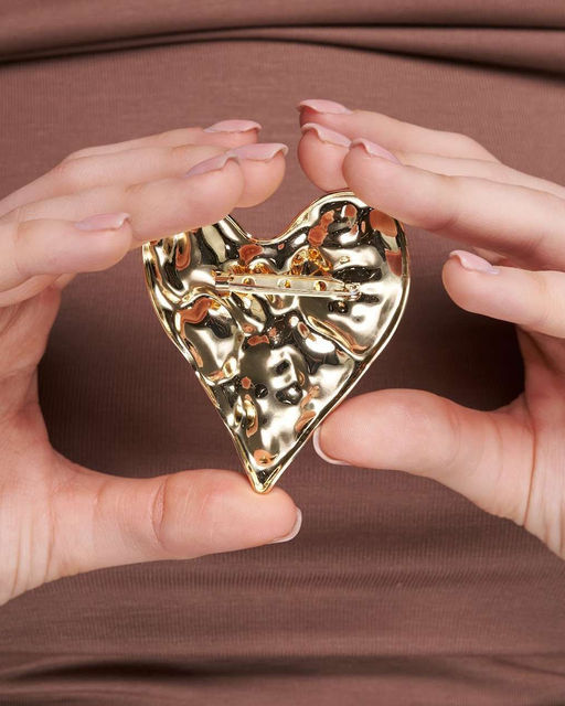 Брошь из нержавеющей стали