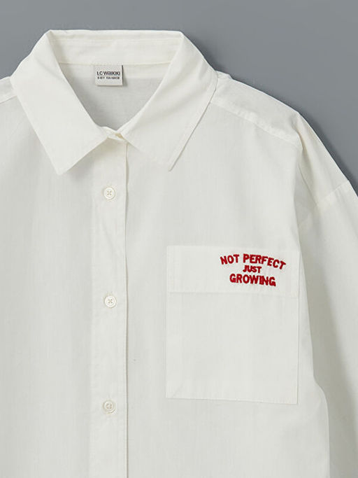 Uzun Kollu K?z ?ocuk G?mlek