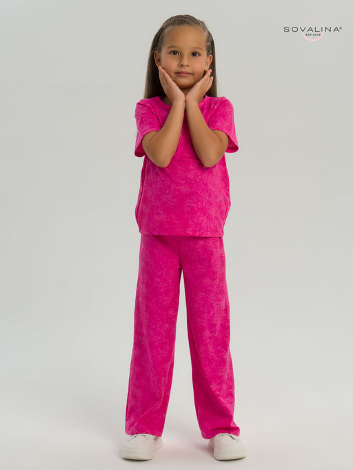 Костюм Лето варенка фуксия - Sovalina фото 19