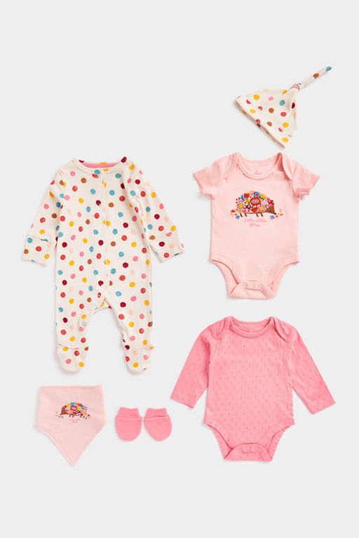 MOTHERCARE / Комплект: комбинезон, рукавички, шапочка, боди, фартук  фото 10
