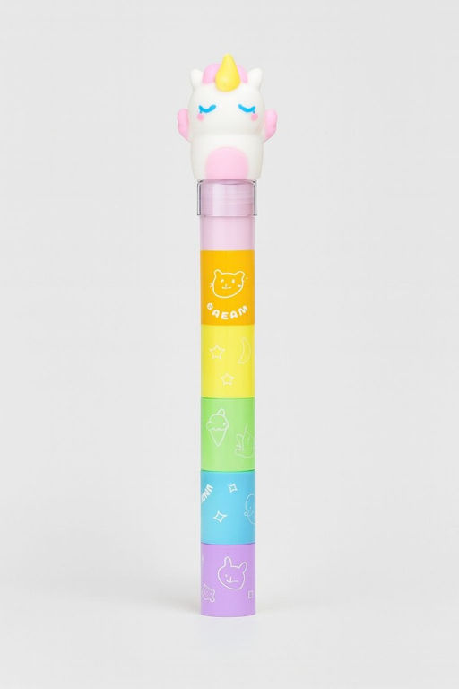 Разноцветные мелки "Unicorn dreaming", 6 в 1, rainbow