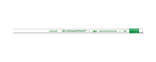 ВКФ Snowdrop 1-964 Карандаш графитный с ластиком незаточенный ТМ (HB) 84 шт