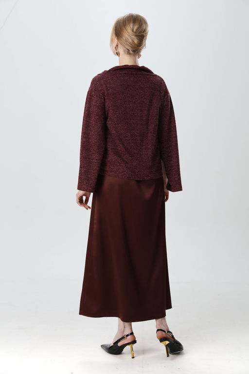 Костюм NIKVA н1015-4 махагон  фото 4