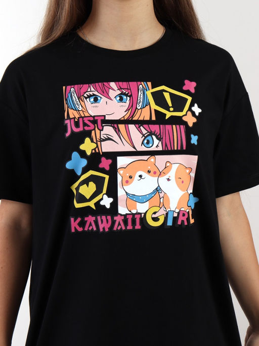 CRB wear / CWJG 50200-22 Сорочка для девочки,черный/Ex.Cherubino фото 2