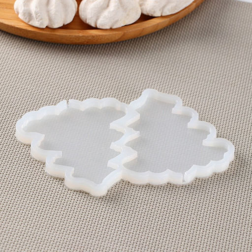 Форма леденцов Ёлка, силикон, 2 ячейки, 12?9?0.8 см, h=8 см, прозрачная - Simaland фото 3