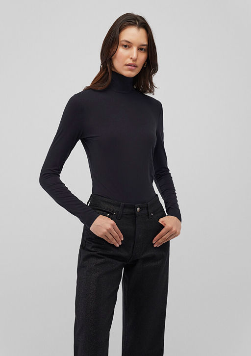 Bogazl? Siyah Tisort - Mavi фото 2