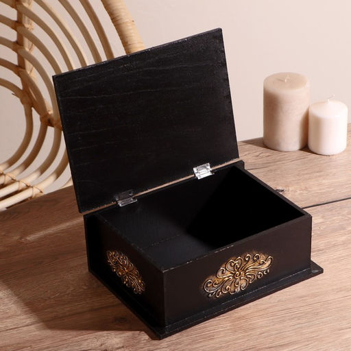 Шкатулка «Узор», 24×18×9 см, МДФ