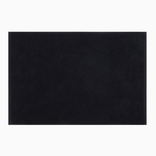 Коврик махровый «Этель» Organic Black, 50×70 см, хлопок 100%