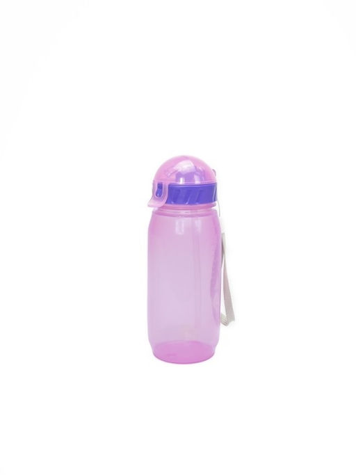 Бутылка "Classic" с трубочкой, purple (400 ml)