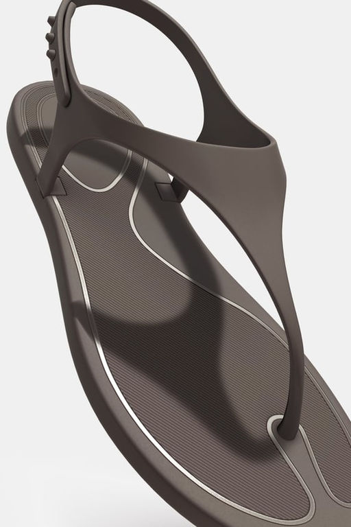 RUBBERISED SANDALS - Zara фото 6