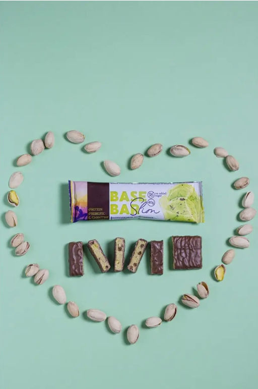 Батончик Base Bar Slim массой 40 грамм вкус фисташковое мороженое  фото 3