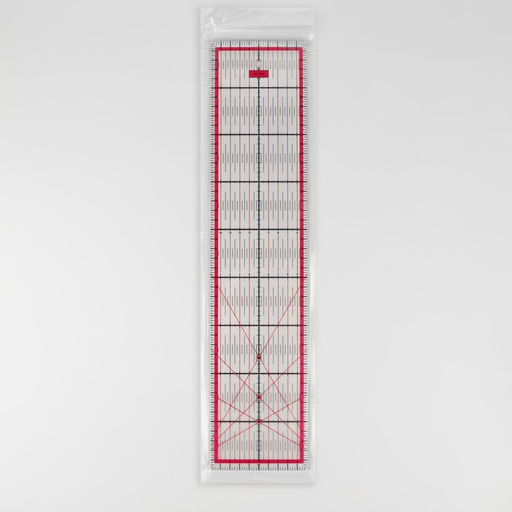 Линейка для квилтинга и пэчворка, 45×10 см, s=2.8 мм, розовая