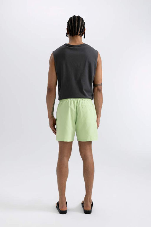 Короткие шорты для плавания на сетчатой подкладке - Defacto фото 7