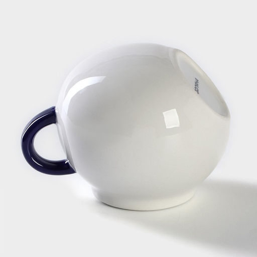 Сахарница с ложкой Доляна Лимон, 200 мл, цвет белый  фото 3