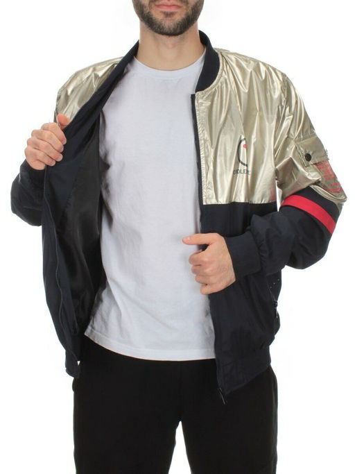 1882 DK.BLUE/GOLDEN Куртка мужская OUDI - Fashion фото 8