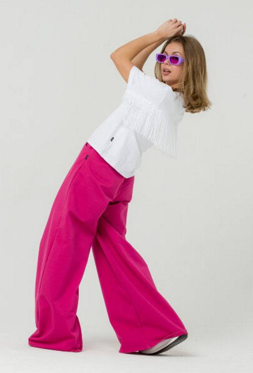 Футболка с бахромой трикотаж премиум - Knitka wear фото 7