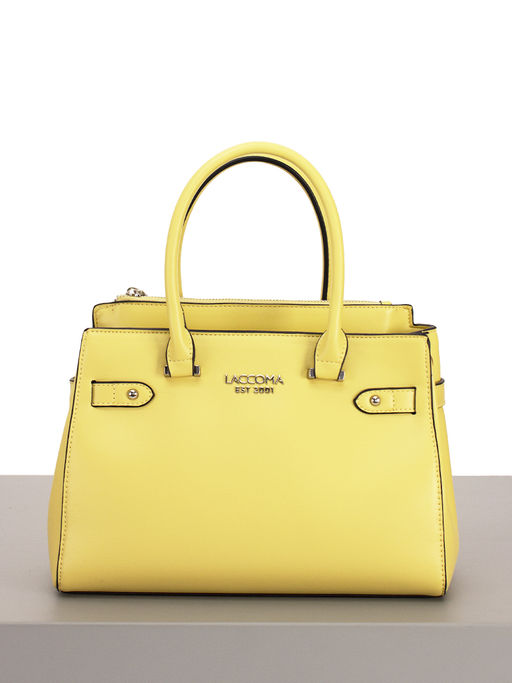 LACCOMA сумка WJD6500-13-желтый эко кожа хлопок