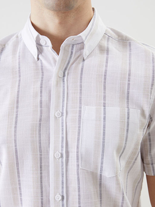 Regular Fit Erkek Dokulu G?mlek