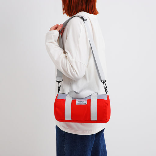 Сумка молодёжная на молнии, цвет красный - Simaland фото 7