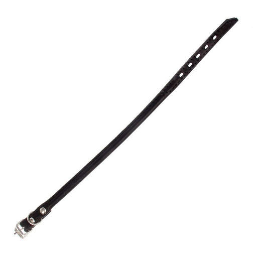 Ошейник кожаный круглый, 31 х 1,5 см, ОШ 25-27 см, микс цветов - Пижон фото 3