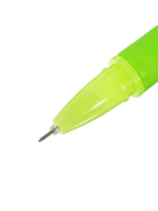 Ручка-прикол Пион, чёрный стержень, гелевая, МИКС