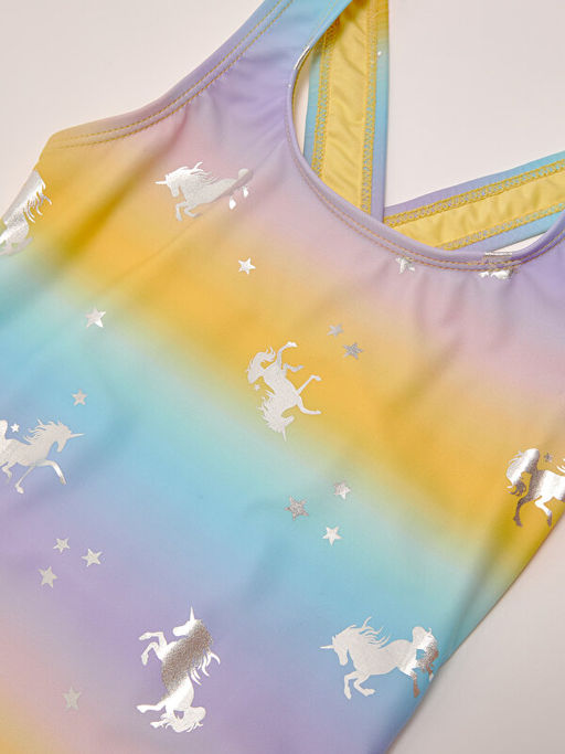 Esnek Kuma?tan Bask?l? K?z ?ocuk Mayo - Waikiki фото 3