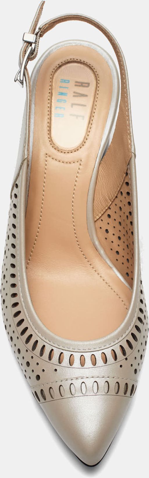 Туфли открытые женские RALF RINGER/664109ПР/Серый  фото 4