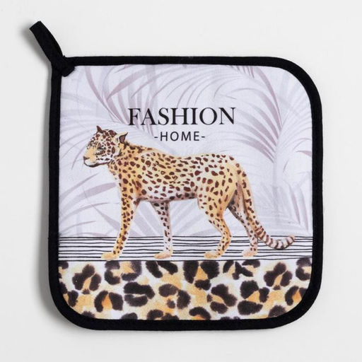 Кухонный набор Этель Beautiful kitchen: варежка-прихватка 20х28 см, прихватка 19х19 см, 100% хлопок  фото 2