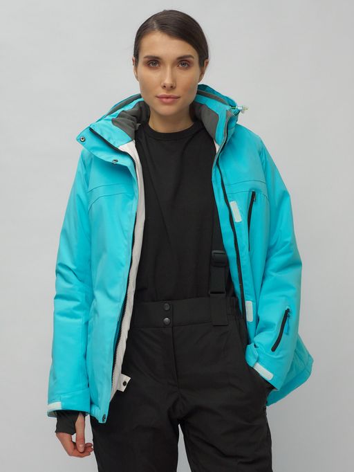 Горнолыжный костюм женский голубого цвета 0507Gl - Chunmai фото 18