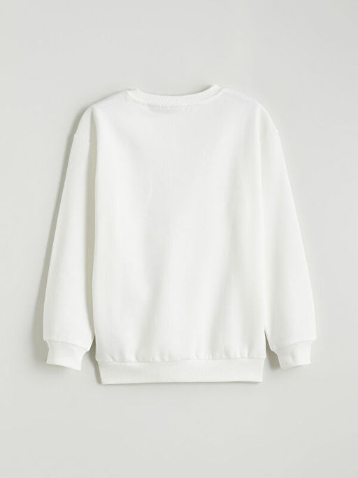 Bisiklet Yaka Minecraft Bask?l? Erkek ?ocuk Kal?n Sweatshirt