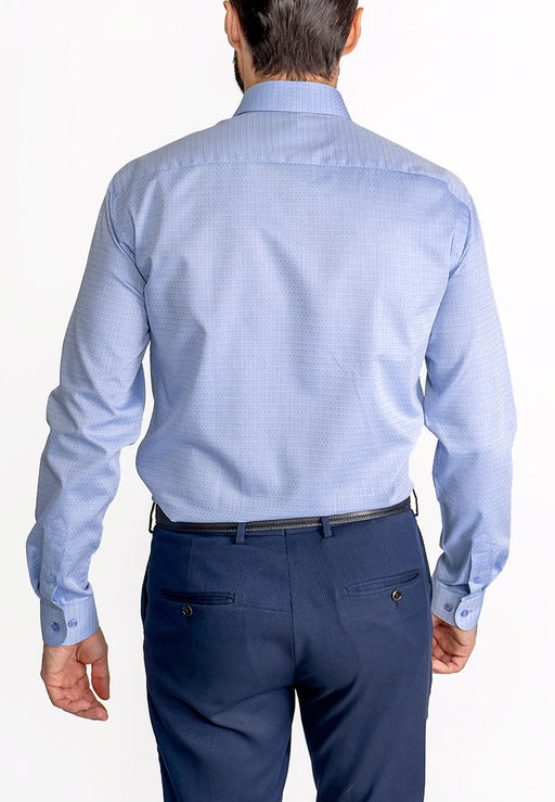 Сорочка мужская длинный рукав GREG 223/131/6034/Z_GB  фото 4