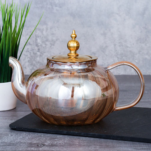 Чайник заварочный 850 мл рифленый тонированный / LCTP5541 /уп 48/ - Галеонтрейд фото 7