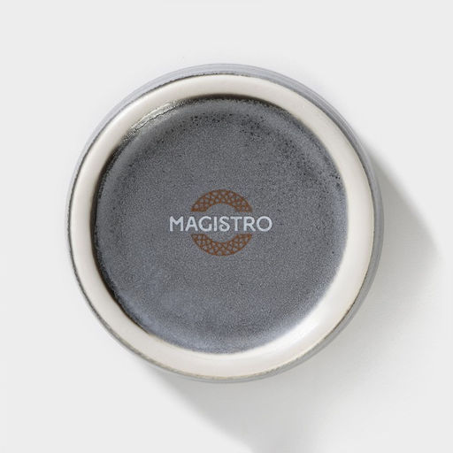 Соусник Magistro Urban, 70 мл, d=6.7 см, фарфор, серый
