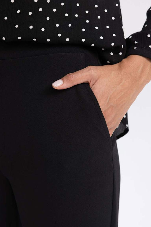 Брюки прямого кроя с высокой талией - Defacto фото 8