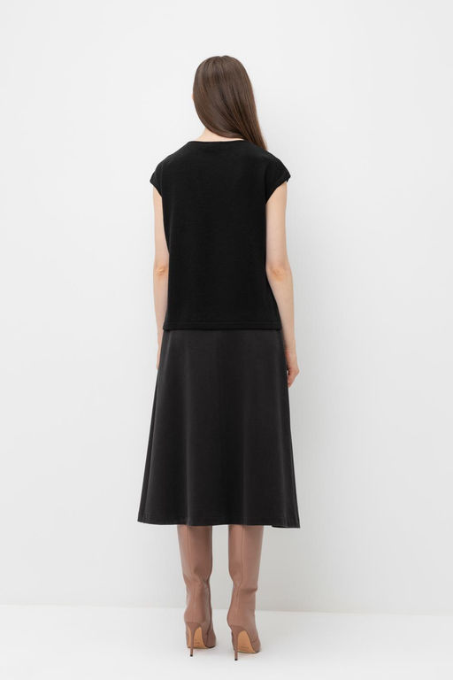 ЕВТ 7019/черный юбка жен