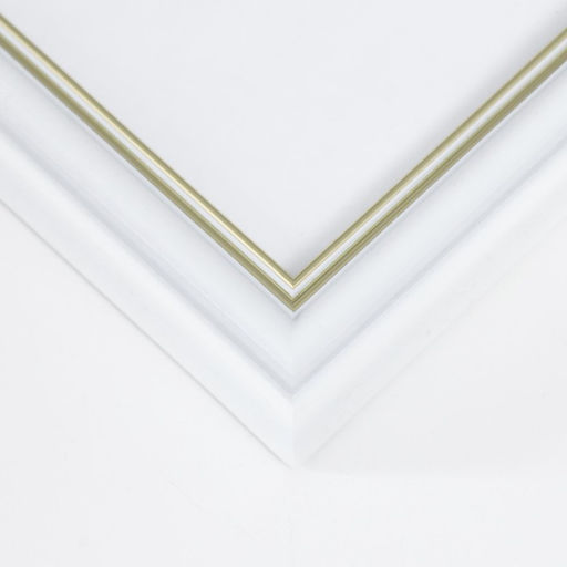 Фоторамка для фото 21×30 см Keep memories «Арона», пластик, белый, (стекло)