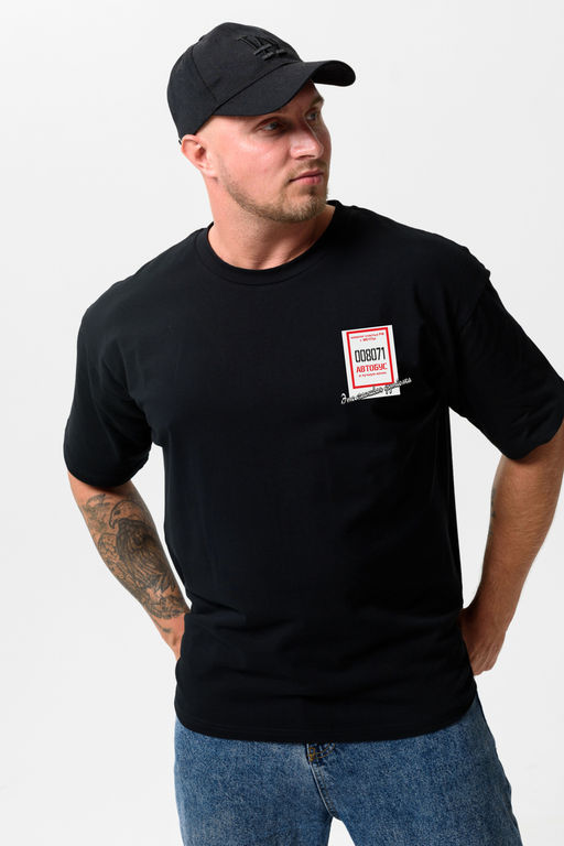 Футболка Berchelli 8579 оверсайз мужская  фото 55