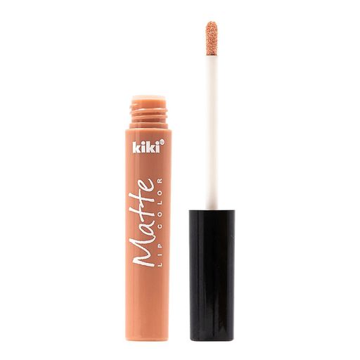 KIKI Жидкая помада для губ Matte lip color 203 тон бежевый  фото 2