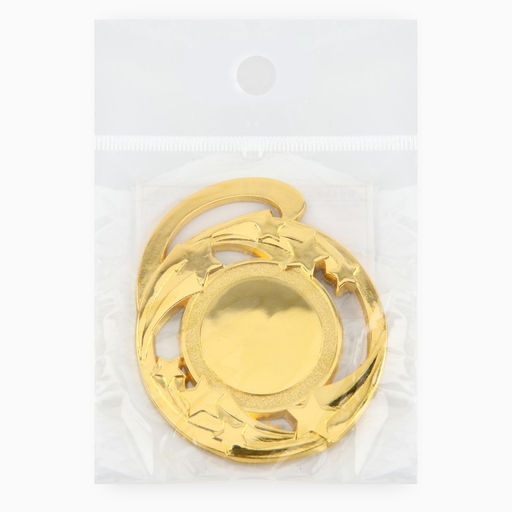 Медаль под нанесение золото «Звезды», d=5 см, без ленты