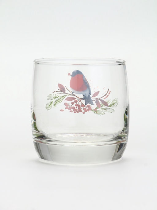 Стакан новогодний «Снегирь», 310 мл