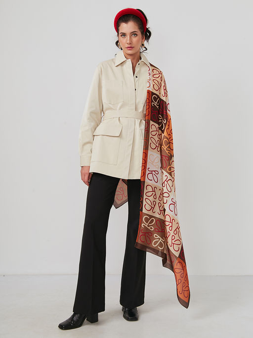 Большой, мягкий, тонкий и очень нежный двусторонний палантин - Tantino фото 2