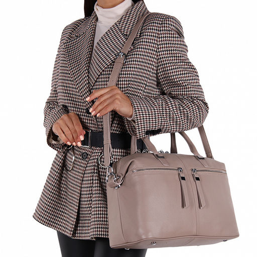 Сумка 0098 cappuccino Polina&Eiterou